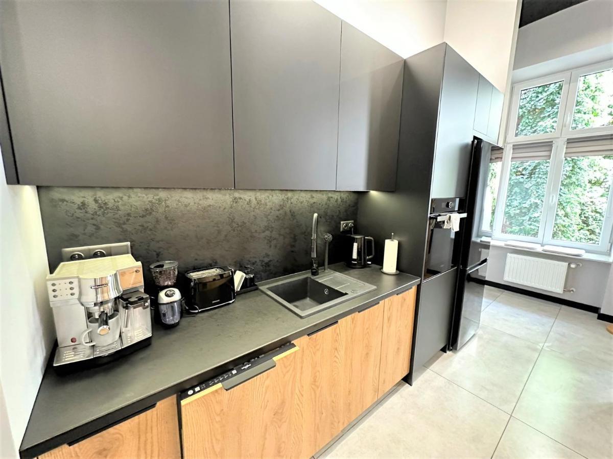 Luxury 100M2 Loft Design-Apartment At Wawel + Netflix คราคูฟ ภายนอก รูปภาพ